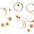 coffee stain rings isolated on white background 2022 09 27 17 18 39 utc